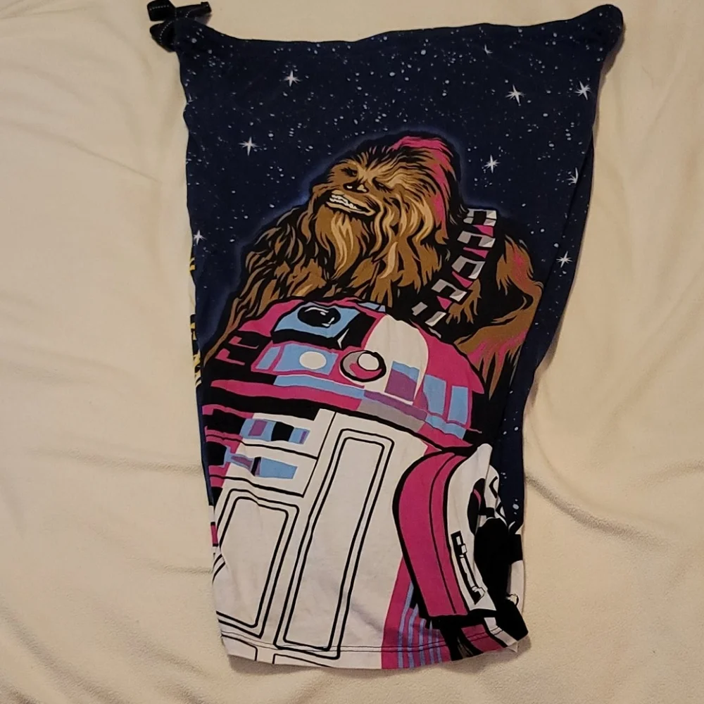 Star Wars Pajama capris- Navy, Yellow, Pink